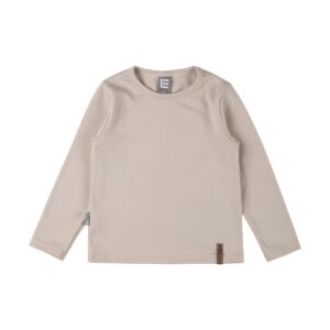 Children’s Merino Wool Top – Beige