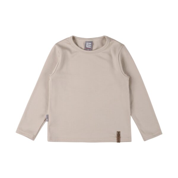 Children’s Merino Wool Top – Beige