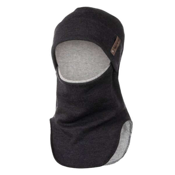Dark Grey Merino Wool Balaclava