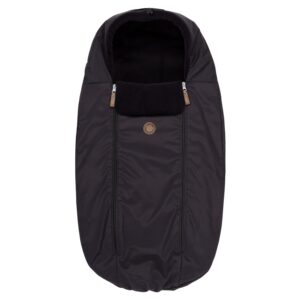 Down-Filled Baby Winter Footmuff – Black, One Size