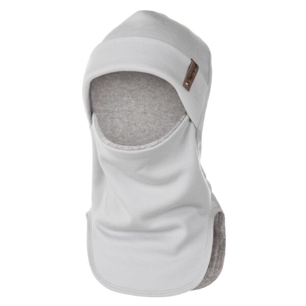Grey Merino Wool Balaclava - Image 2
