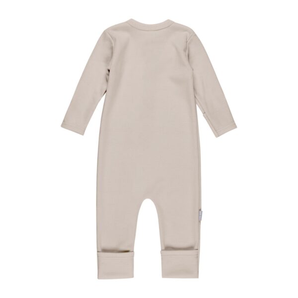 Merino Wool Baby Overall – Beige - Image 3