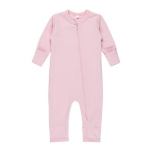 Merino Wool Baby Overall – Pink