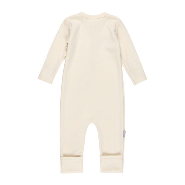 Merino Wool Baby Overall – White - Image 2