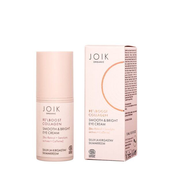 Organic Re-Boost Collagen Smooth & Bright Eye Cream COS NAT, 15 ml