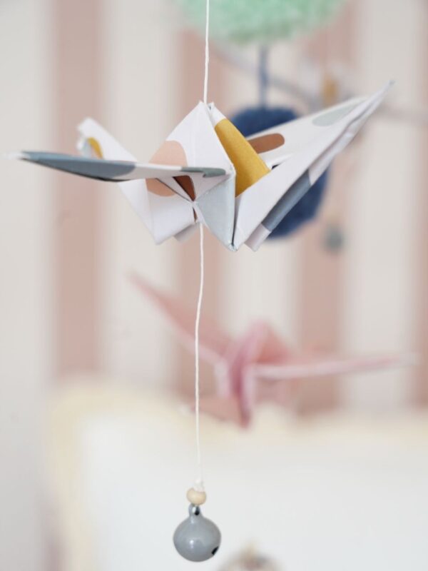 Origami Nursery Mobile - Pastel Colors - Image 6