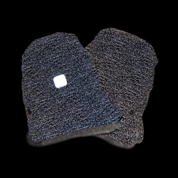 Reflective Stroller Mittens – Pink - Image 2
