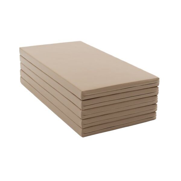 Sicherheit und Komfort 5er-Matten-Set – Grau Beige