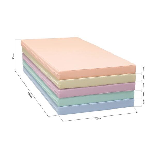 Sicherheit und Komfort 5er-Matten-Set – Grau Beige – Bild 5