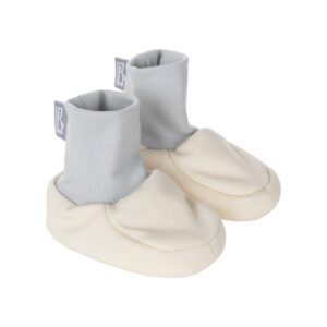 Weiß gefütterte Merino-Wolle Baby-Schühchen