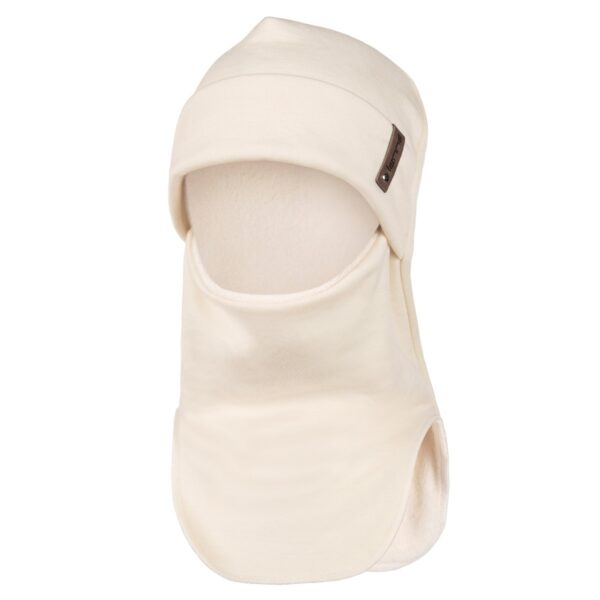 White Merino Wool Balaclava - Image 2